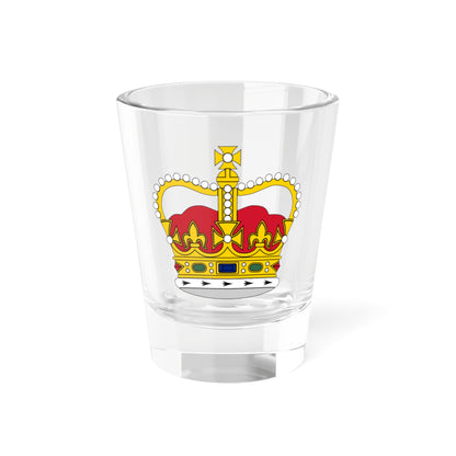 Heraldic Crown of Saint Edward (United Kingdom) (Coat of Arms) Shot Glass 1.5oz