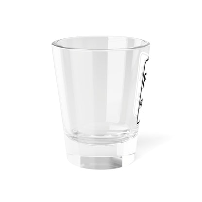 MUTCD-CA R24-1.1 (California) (Road Sign) Shot Glass 1.5oz