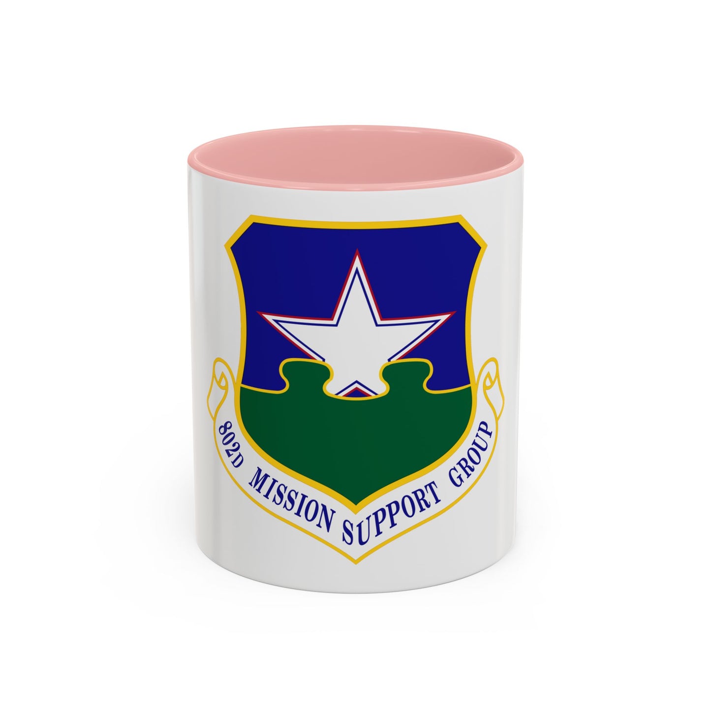 802nd Mission Support Group (U.S. Air Force) Accent Coffee Mug