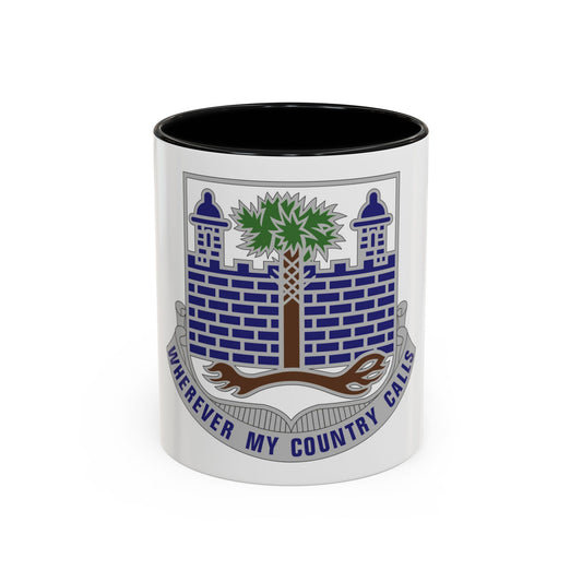 118th Infantry Regiment (U.S. Army) Accent Coffee Mug