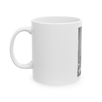 Portrait Of Brig. Gen. Richard L. T. Beale, Officer Of The Confederate Army (U.S. Civil War) White Coffee Mug