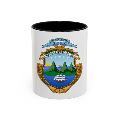 Coat of arms of Costa Rica (1906-1964) - Accent Coffee Mug