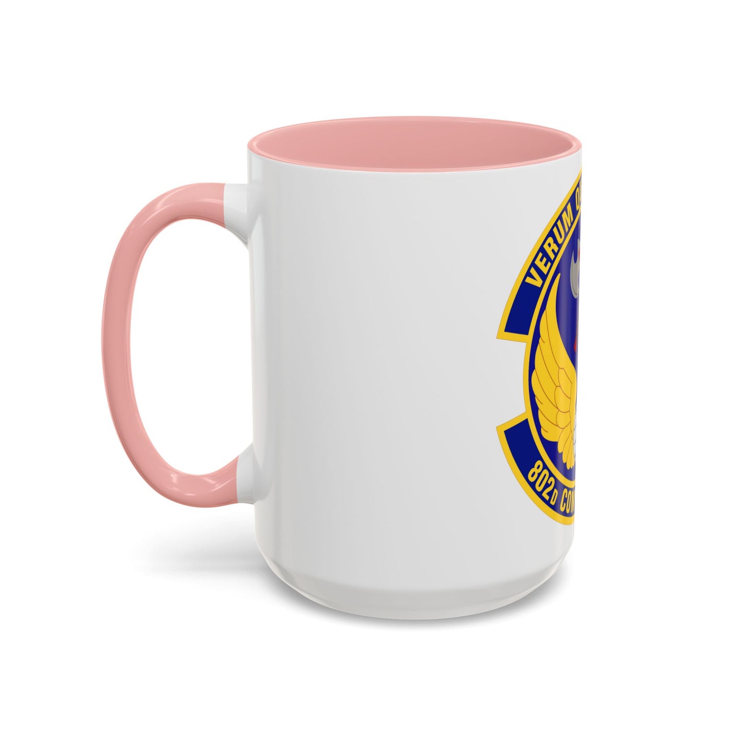 802d Comptroller Squadron (U.S. Air Force) Accent Coffee Mug