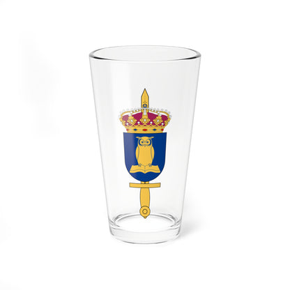 Krigsarkivet vapen (Sweden) (Coat of Arms) Pint Glass 16oz
