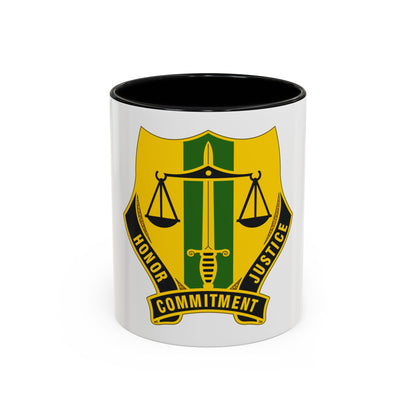 724 Military Police Battalion (U.S. Army) Accent Coffee Mug