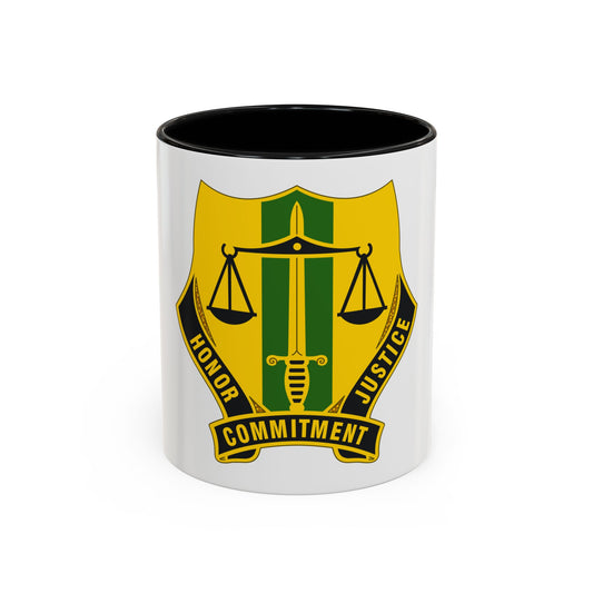 724 Military Police Battalion (U.S. Army) Accent Coffee Mug