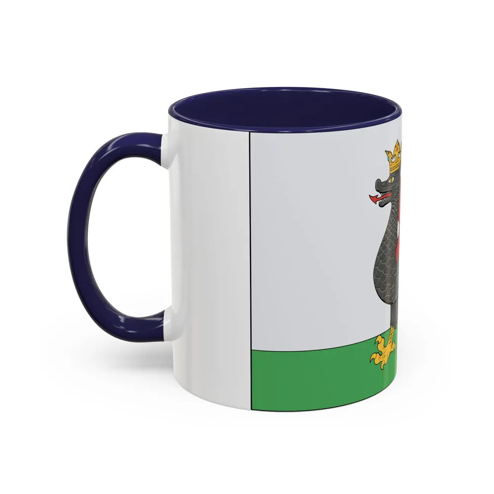 Flag of Kazan Russia - Accent Coffee Mug-Go Mug Yourself