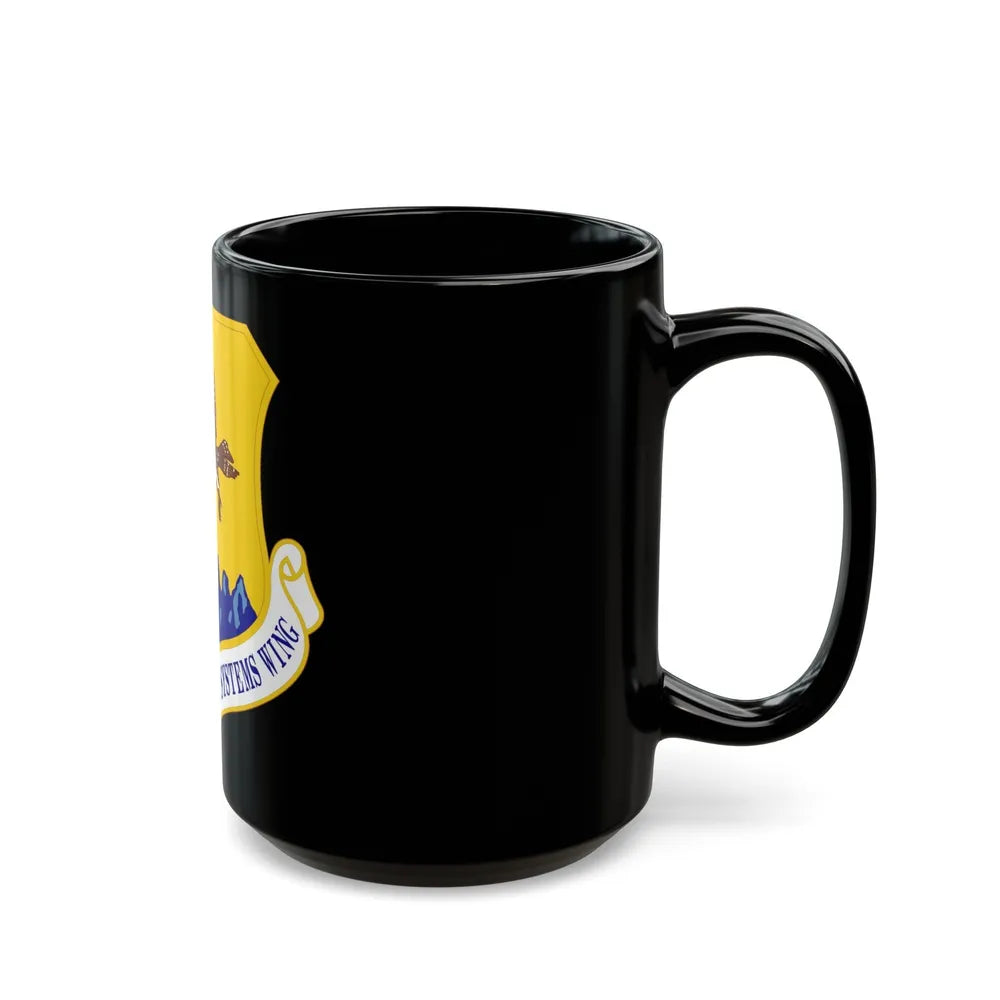 77th Aeronautical Systems Wing (U.S. Air Force) Black Coffee Mug-Go Mug Yourself