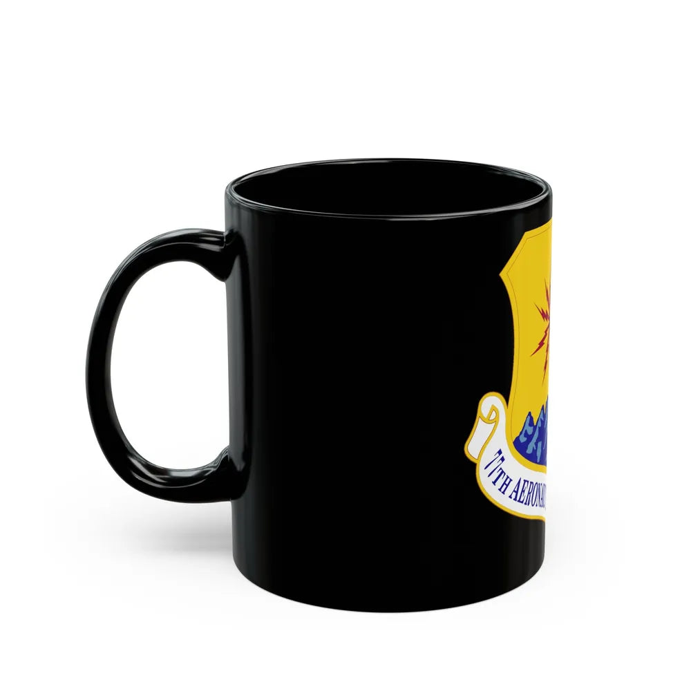 77th Aeronautical Systems Wing (U.S. Air Force) Black Coffee Mug-Go Mug Yourself