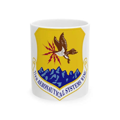 77th Aeronautical Systems Wing (U.S. Air Force) White Coffee Mug 11oz - Go Mug Yourself