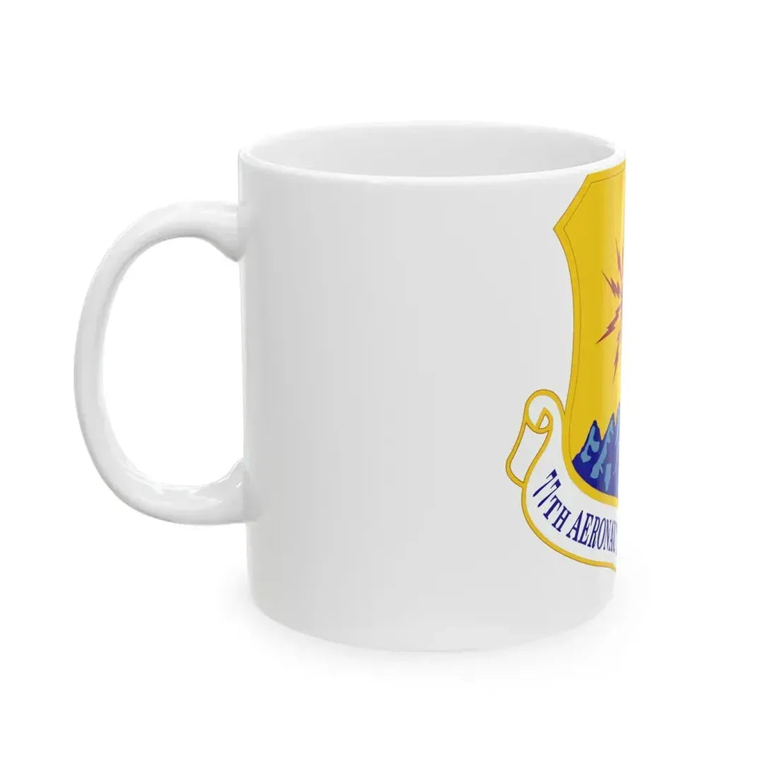 77th Aeronautical Systems Wing (U.S. Air Force) White Coffee Mug - Go Mug Yourself