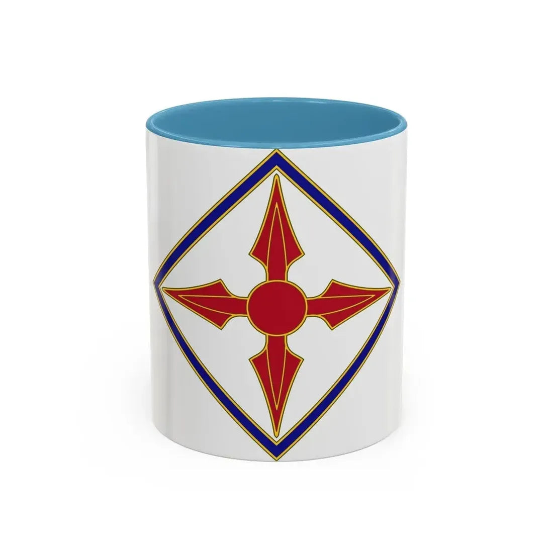 77th Aviation Brigade (U.S. Army) Accent Coffee Mug 11oz Light Blue - Go Mug Yourself