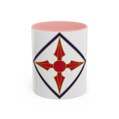 77th Aviation Brigade (U.S. Army) Accent Coffee Mug 11oz Pink - Go Mug Yourself