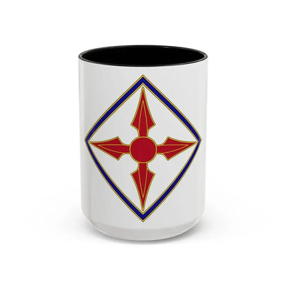 77th Aviation Brigade (U.S. Army) Accent Coffee Mug 15oz Black - Go Mug Yourself
