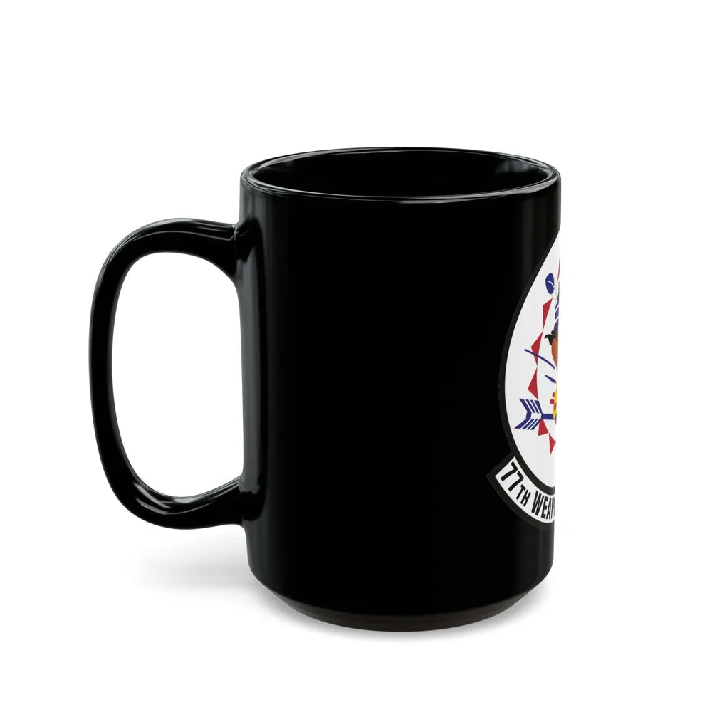 77th Weapons Squadron (U.S. Air Force) Black Coffee Mug-Go Mug Yourself