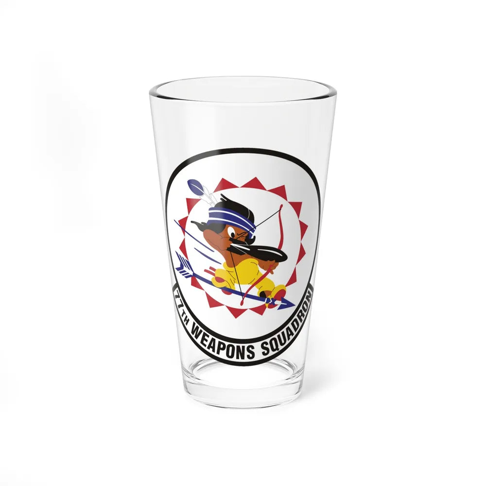 77th Weapons Squadron (U.S. Air Force) Pint Glass 16oz-16oz-Go Mug Yourself