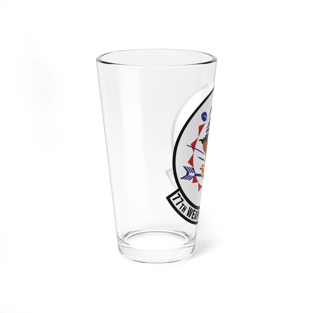 77th Weapons Squadron (U.S. Air Force) Pint Glass 16oz-Go Mug Yourself