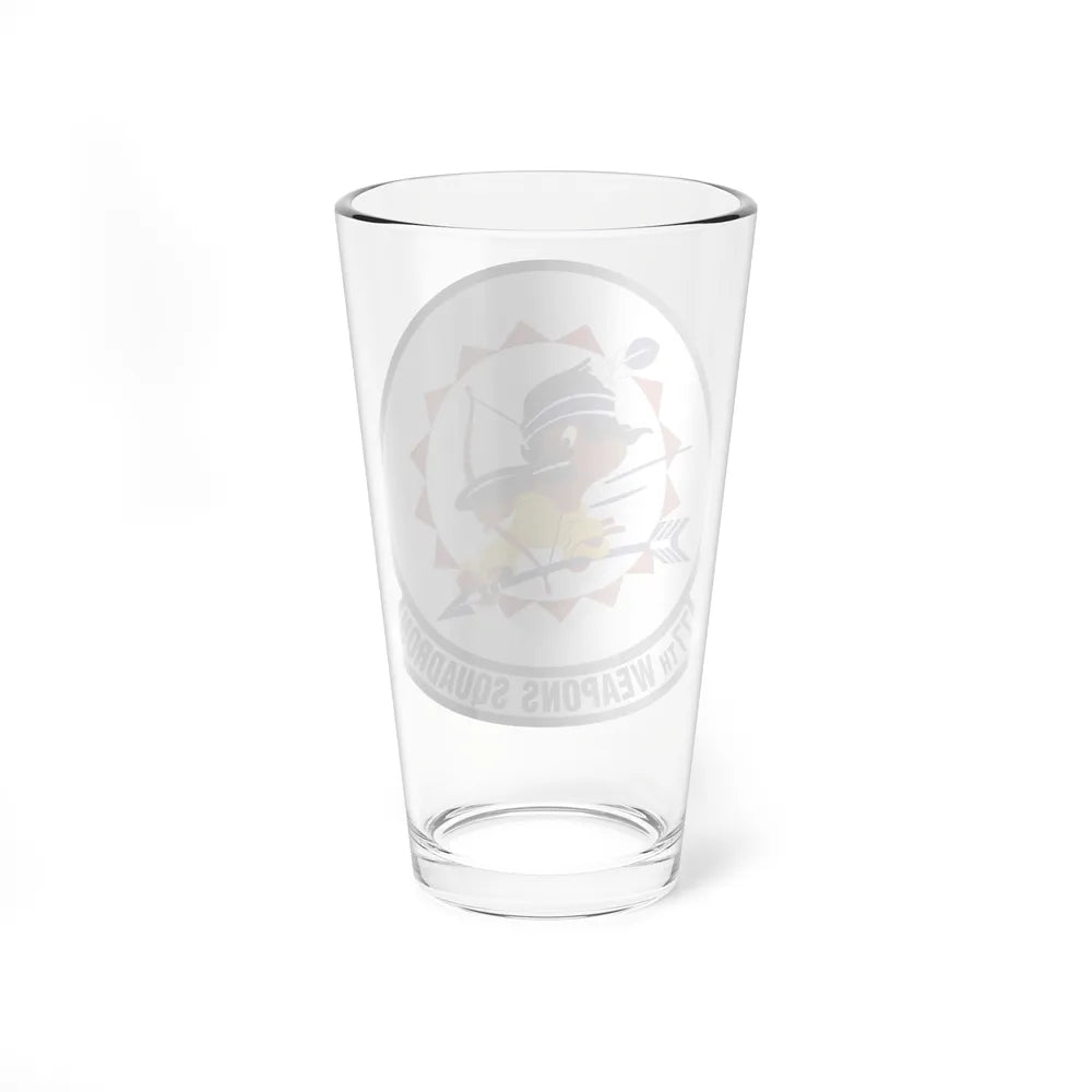 77th Weapons Squadron (U.S. Air Force) Pint Glass 16oz-Go Mug Yourself