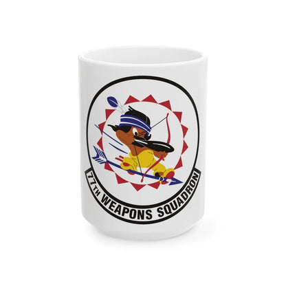 77th Weapons Squadron (U.S. Air Force) White Coffee Mug-15oz-Go Mug Yourself