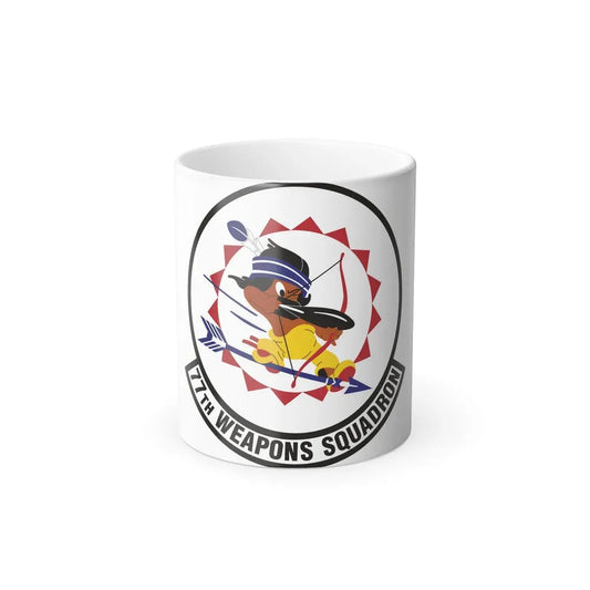 77th Weapons Squadron (U.S. Air Force) Color Changing Mug 11oz - Go Mug Yourself