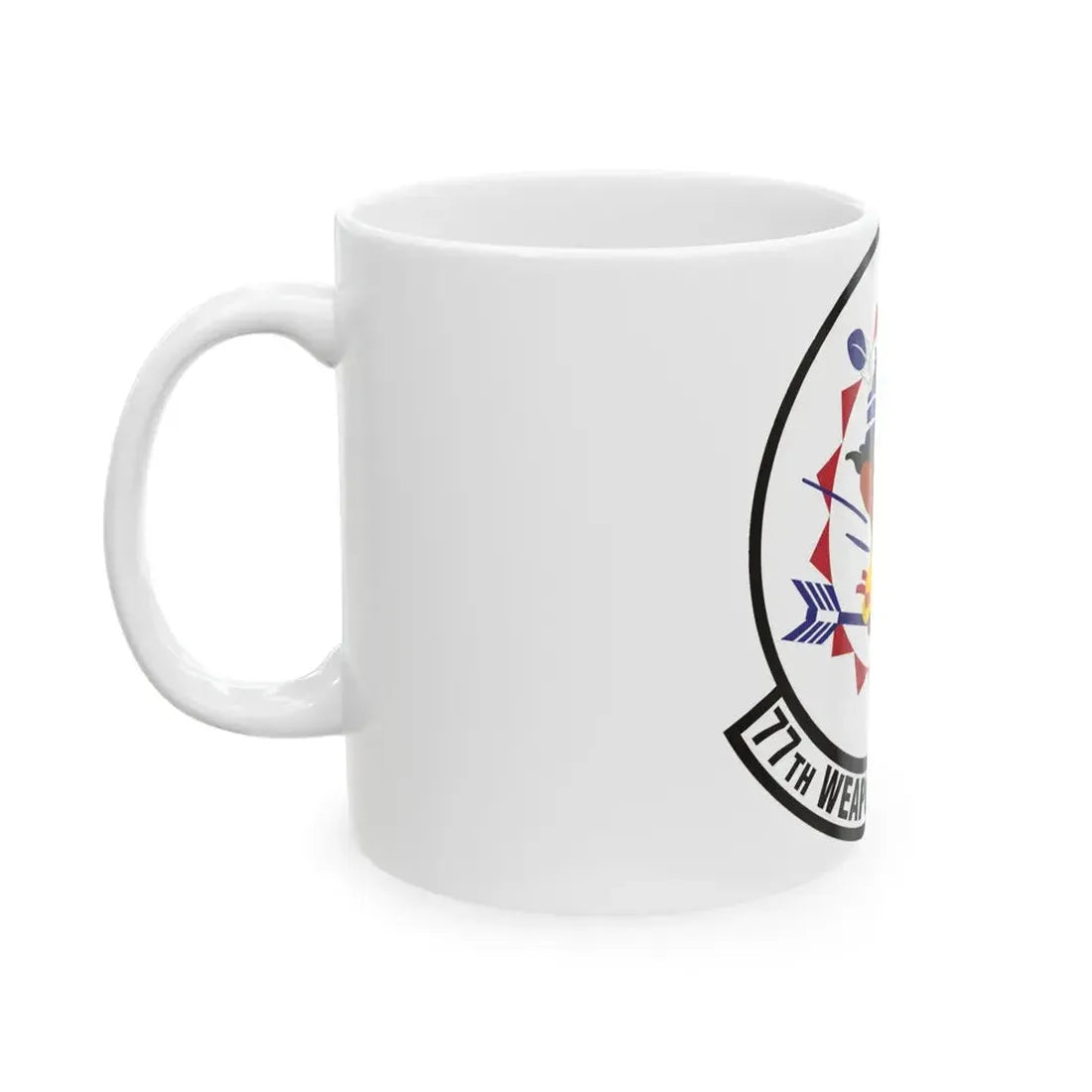 77th Weapons Squadron (U.S. Air Force) White Coffee Mug - Go Mug Yourself
