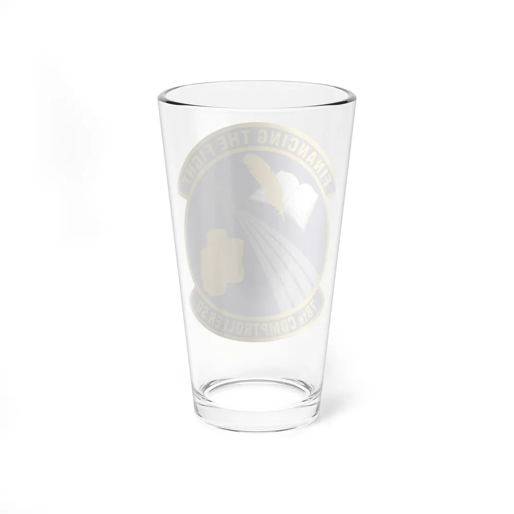 78 Comptroller Squadron AFMC (U.S. Air Force) Pint Glass 16oz-Go Mug Yourself