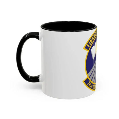 78 Comptroller Squadron AFMC (U.S. Air Force) Accent Coffee Mug - Go Mug Yourself