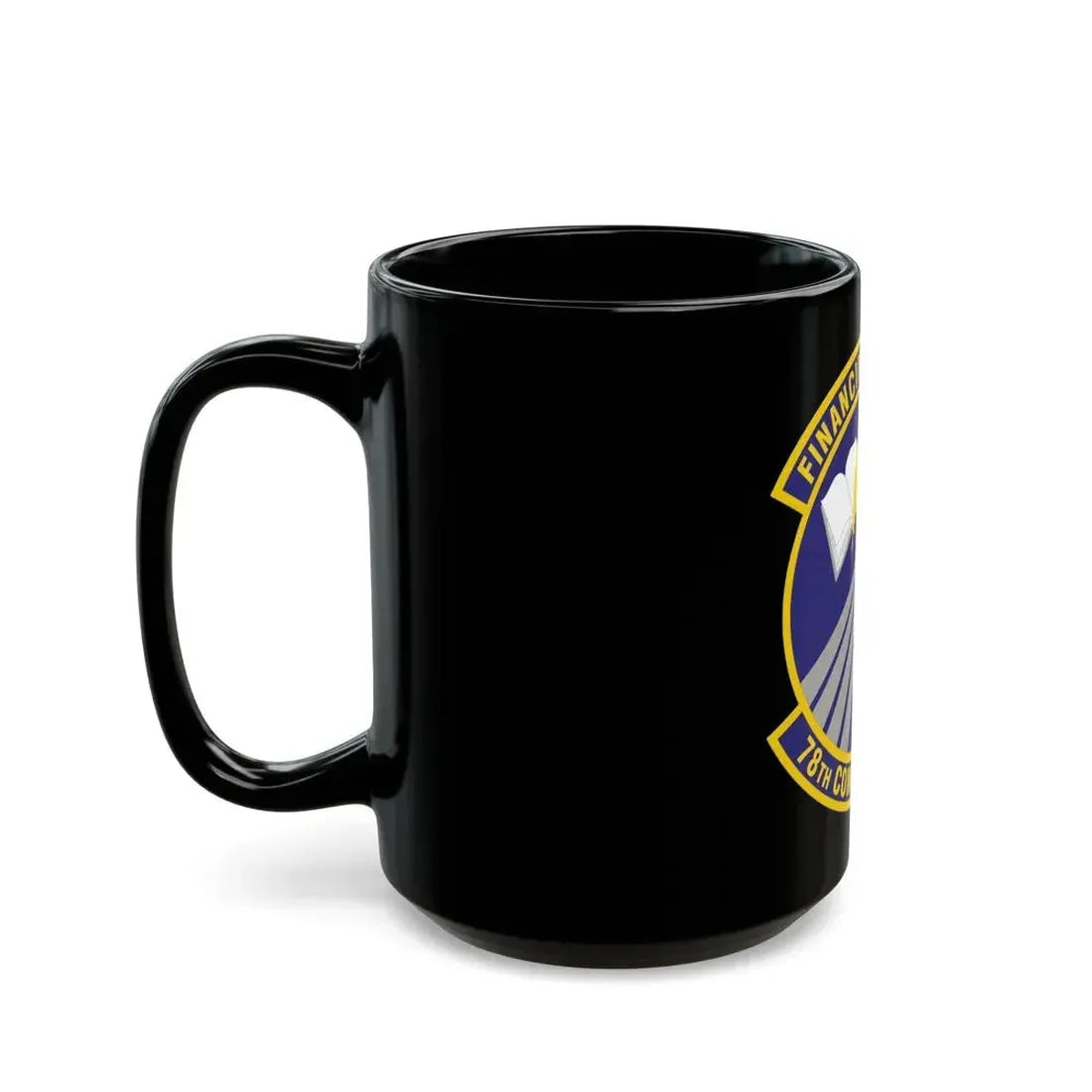 78 Comptroller Squadron AFMC (U.S. Air Force) Black Coffee Mug - Go Mug Yourself