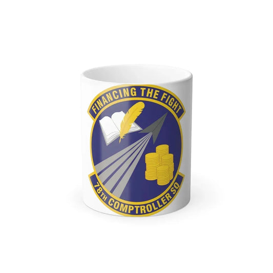 78 Comptroller Squadron AFMC (U.S. Air Force) Color Changing Mug 11oz - Go Mug Yourself