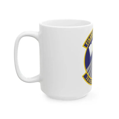 78 Comptroller Squadron AFMC (U.S. Air Force) White Coffee Mug - Go Mug Yourself