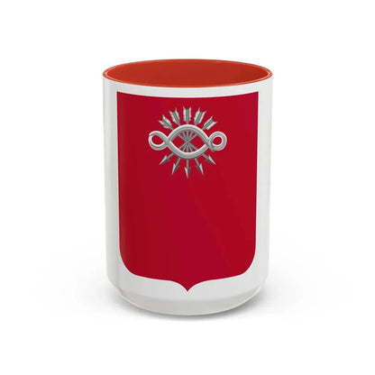 78 Engineer Battalion 2 (U.S. Army) Accent Coffee Mug 15oz Red - Go Mug Yourself