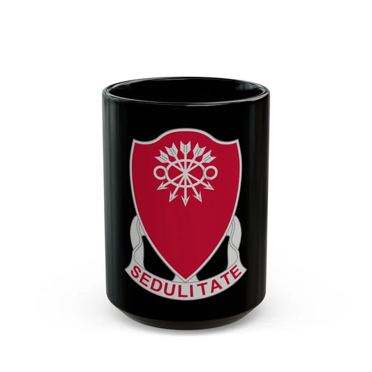 78 Engineer Battalion (U.S. Army) Black Coffee Mug-15oz-Go Mug Yourself