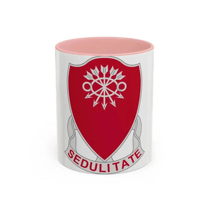 78 Engineer Battalion (U.S. Army) Accent Coffee Mug 11oz Pink - Go Mug Yourself