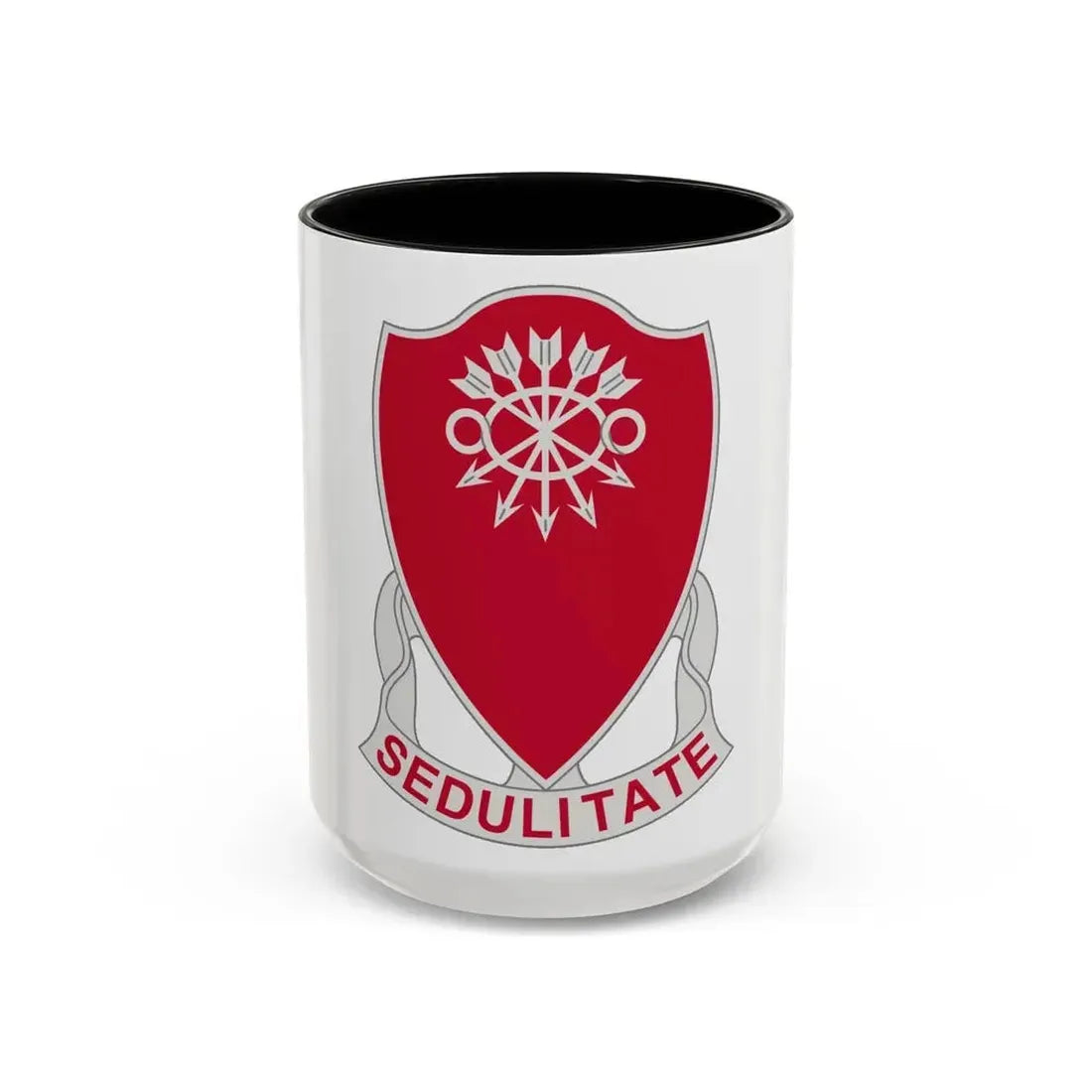 78 Engineer Battalion (U.S. Army) Accent Coffee Mug 15oz Black - Go Mug Yourself