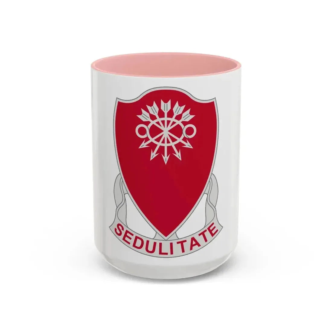 78 Engineer Battalion (U.S. Army) Accent Coffee Mug 15oz Pink - Go Mug Yourself