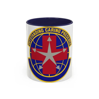78 Healthcare Operations Squadron AFMC (U.S. Air Force) Accent Coffee Mug 11oz Navy - Go Mug Yourself