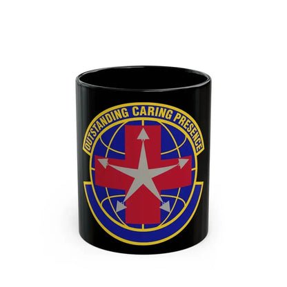 78 Healthcare Operations Squadron AFMC (U.S. Air Force) Black Coffee Mug 11oz - Go Mug Yourself