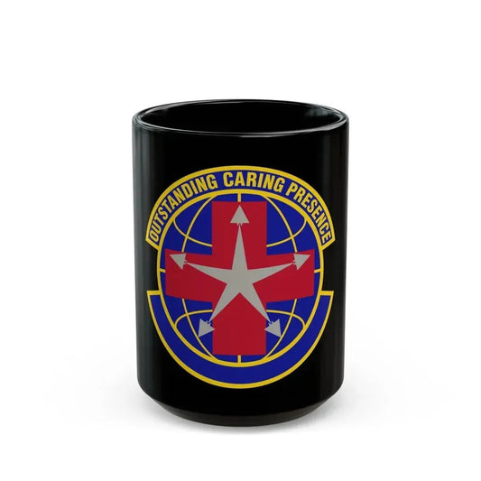 78 Healthcare Operations Squadron AFMC (U.S. Air Force) Black Coffee Mug 15oz - Go Mug Yourself