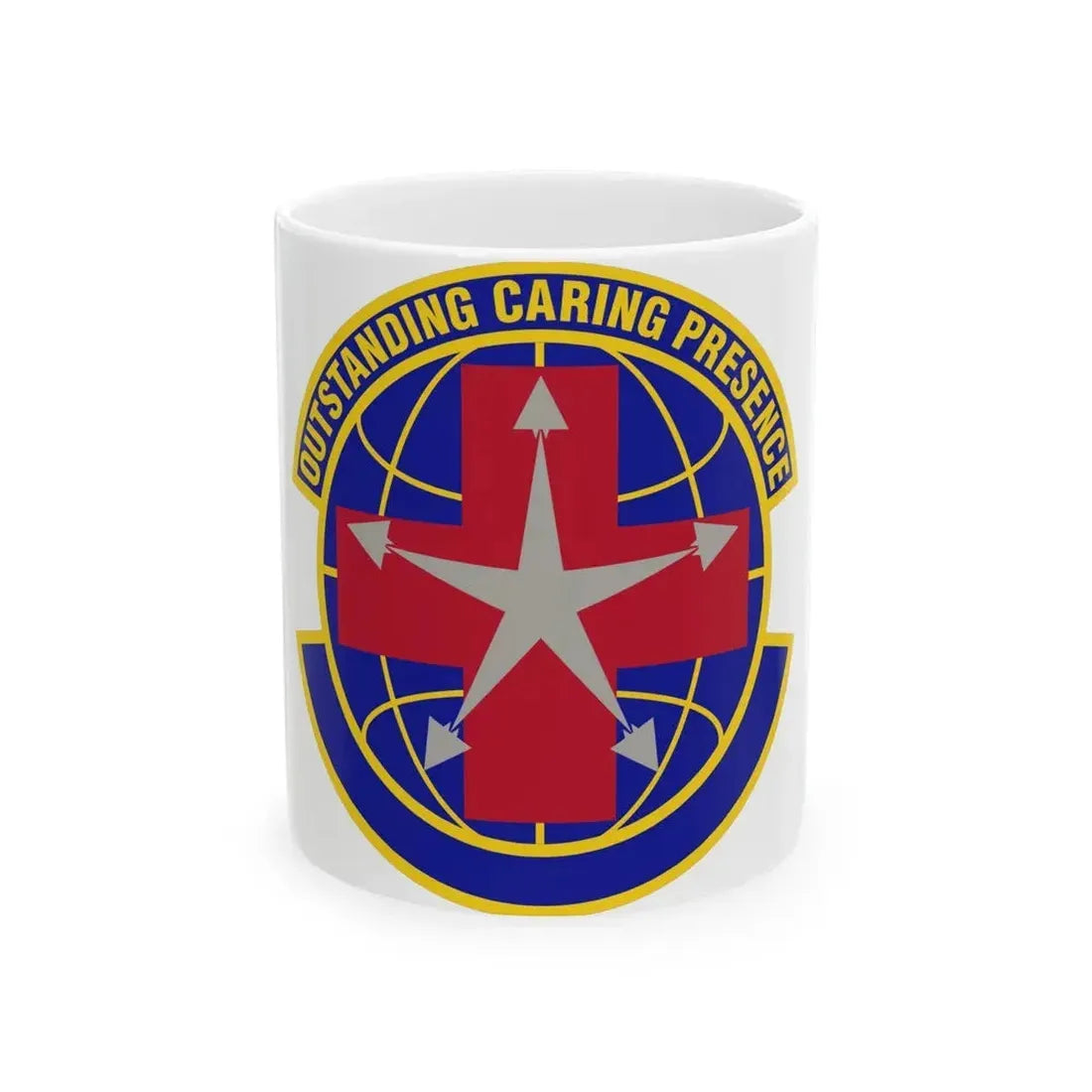 78 Healthcare Operations Squadron AFMC (U.S. Air Force) White Coffee Mug 11oz - Go Mug Yourself