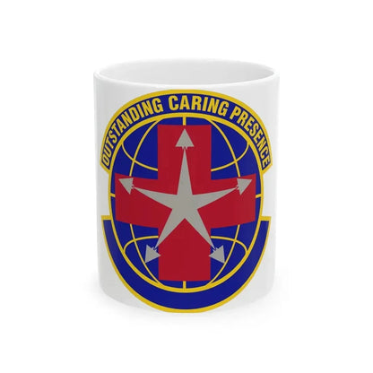 78 Healthcare Operations Squadron AFMC (U.S. Air Force) White Coffee Mug 11oz - Go Mug Yourself