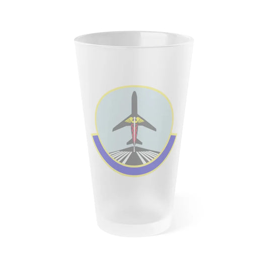 78 Operational Medical Readiness Squadron AFMC (U.S. Air Force) Frosted Pint Glass 16oz-16oz-Frosted-Go Mug Yourself