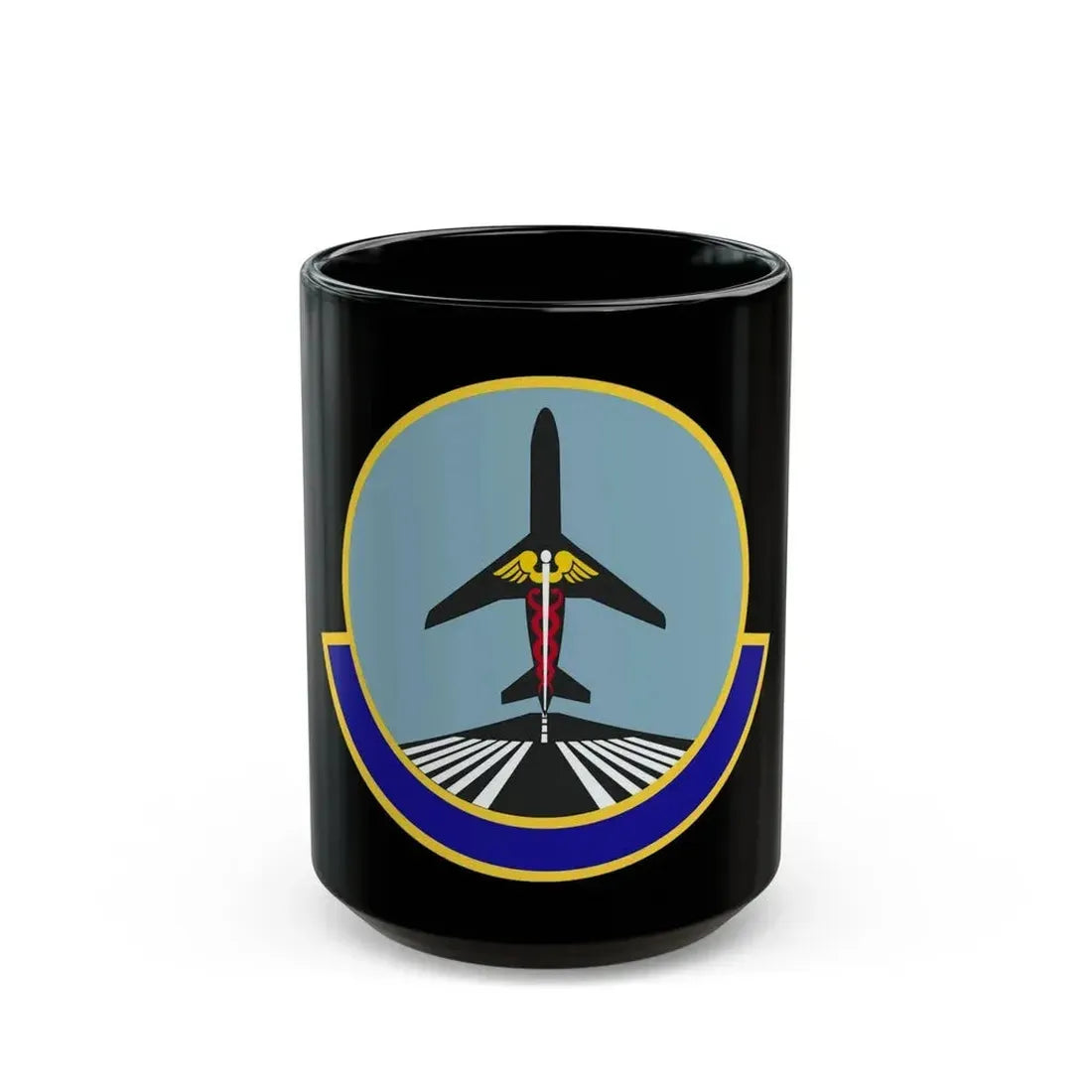 78 Operational Medical Readiness Squadron AFMC (U.S. Air Force) Black Coffee Mug 15oz - Go Mug Yourself