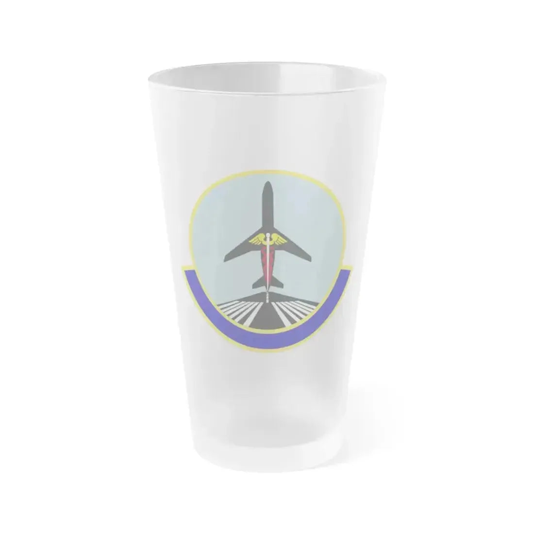 78 Operational Medical Readiness Squadron AFMC (U.S. Air Force) Frosted Pint Glass 16oz 16oz Frosted - Go Mug Yourself