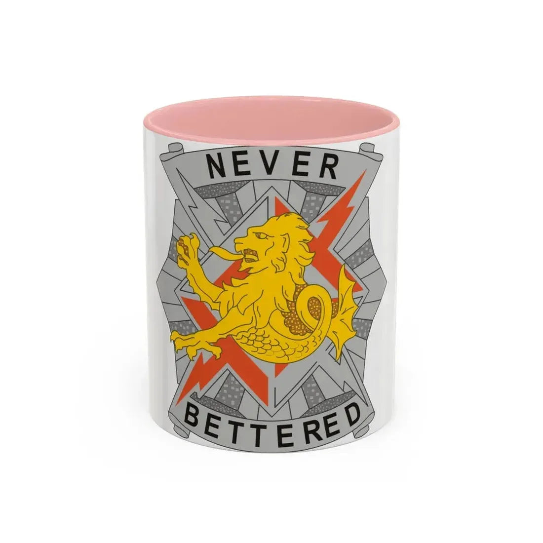 78 Signal Battalion (U.S. Army) Accent Coffee Mug 11oz Pink - Go Mug Yourself