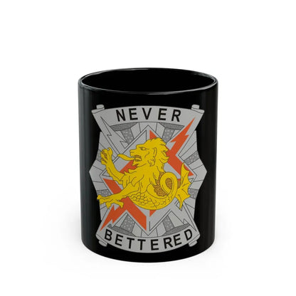 78 Signal Battalion (U.S. Army) Black Coffee Mug 11oz - Go Mug Yourself