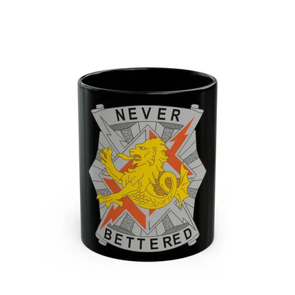 78 Signal Battalion (U.S. Army) Black Coffee Mug 11oz - Go Mug Yourself