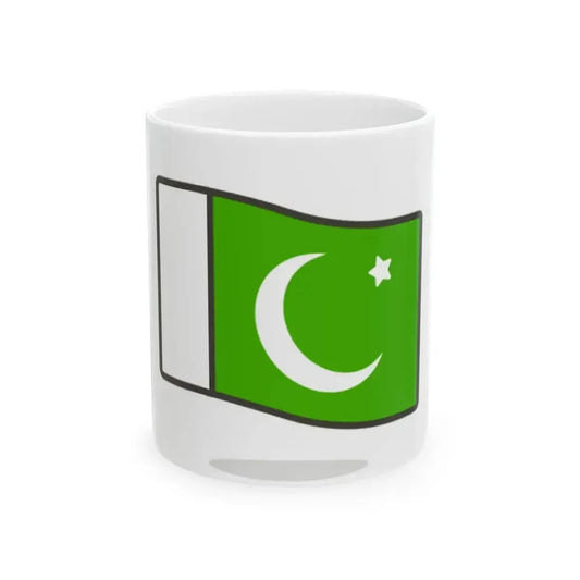 780-Pakistan (Pakistan) White Coffee Mug 11oz - Go Mug Yourself