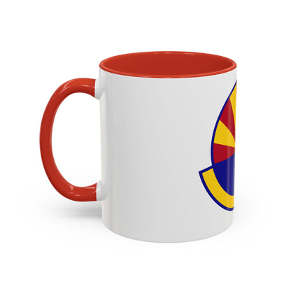 56 Healthcare Operations Squadron AETC (U.S. Air Force) Accent Coffee Mug