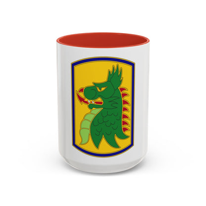 455 Chemical Brigade (U.S. Army) Accent Coffee Mug