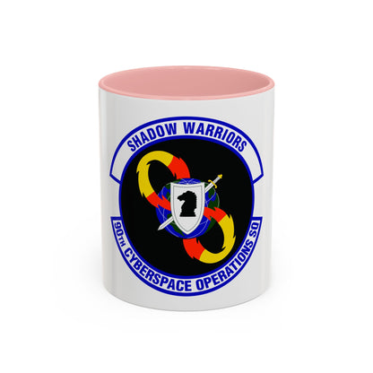 90 Cyberspace Operations Squadron ACC (U.S. Air Force) Accent Coffee Mug